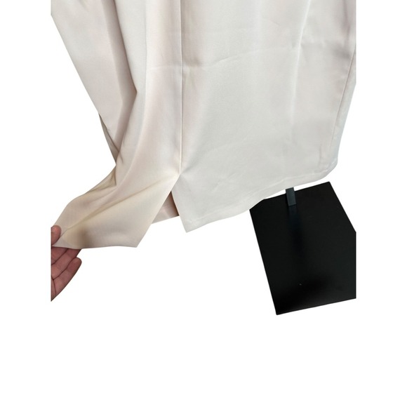 Club Monaco SleevelessTwist Neck Dress Pink Rose Size 4 Career Classy Minimalist - Picture 9 of 11